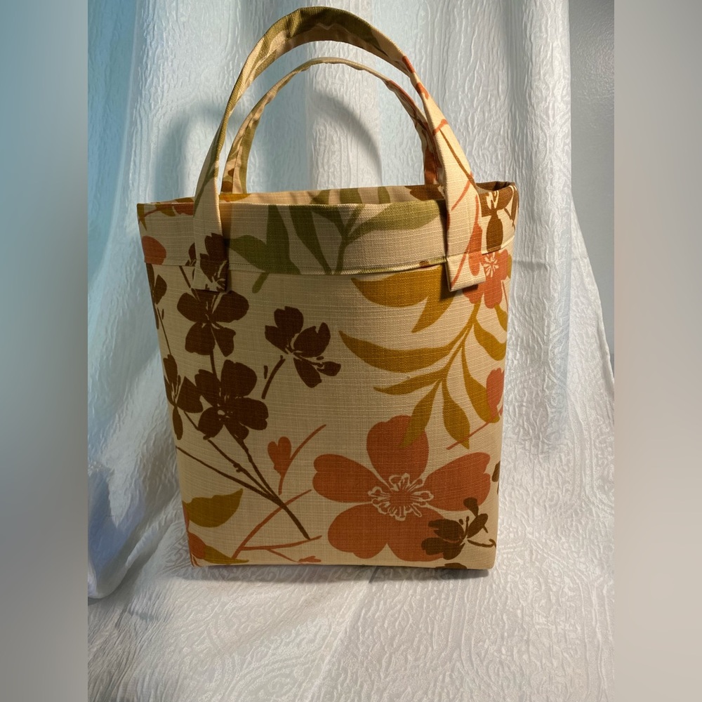 Handmade Tall Autumnal Tote